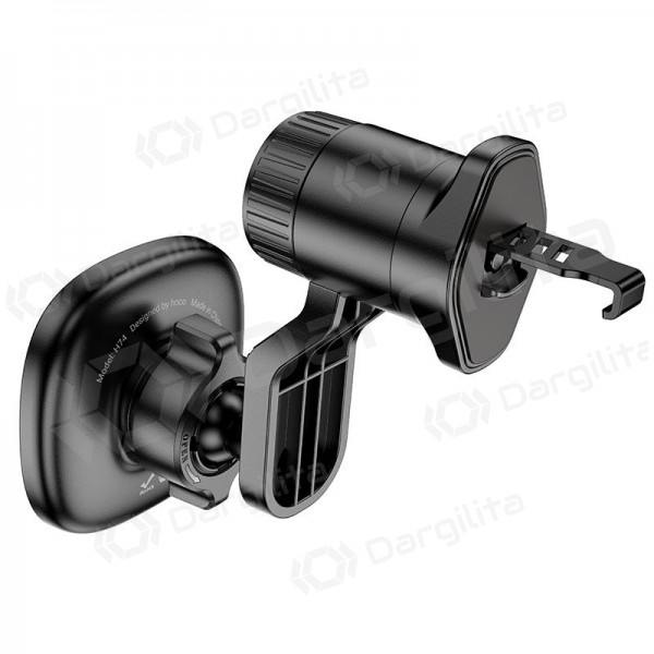 Automobilinis telefono laikiklis Hoco H74 (air vent) juodas