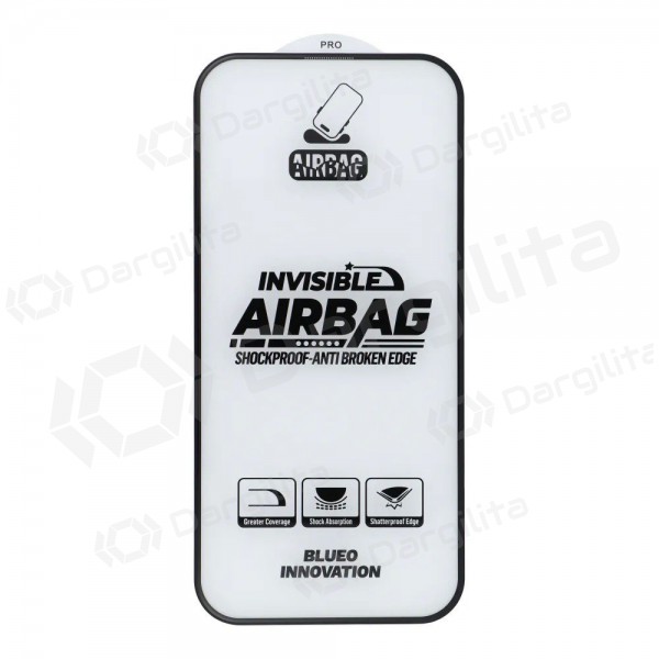 Apple iPhone 16 Pro apsauginis stiklas "5D Mr. Monkey Glass" (Airbag Anti-Broken)