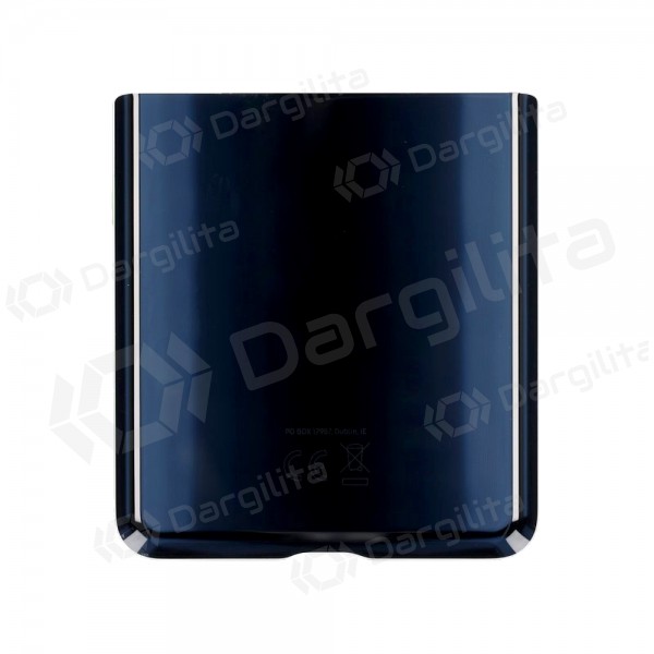Samsung F700 Galaxy Z Flip galinis baterijos dangtelis (juodas) (naudotas grade B, originalus)