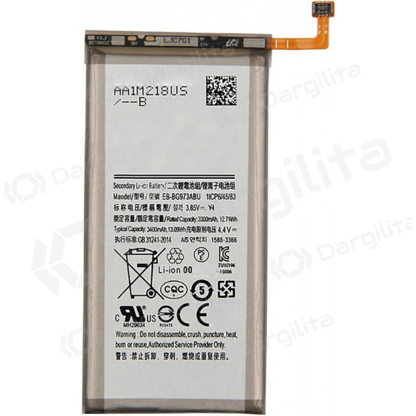 Samsung Galaxy S10 baterija, akumuliatorius (EB-BG973ABU) Samsung Galaxy S10 baterija, akumuliatorius (EB-BG973ABU)