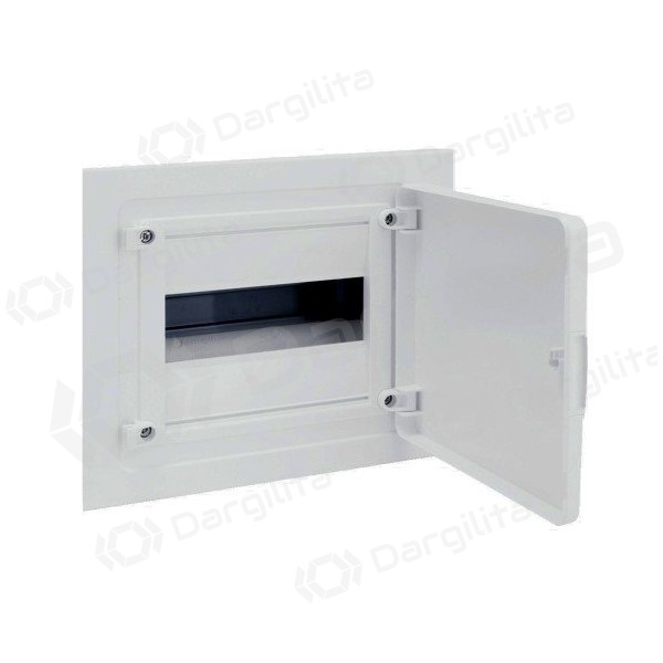 GOLF2 plastikinis įleidžiamas skydelis VF108PD 8 mod. Hager (IP40)