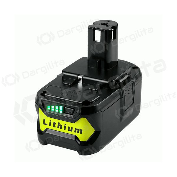 Akumuliatorius įrankiams RYOBI RB18L40, 18V, 4Ah, Li-ion Akumuliatorius įrankiams RYOBI RB18L40, 18V, 4Ah, Li-ion
