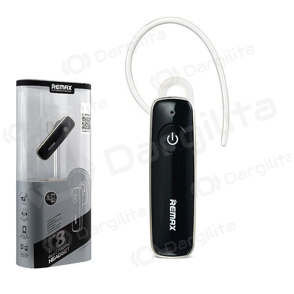 Belaidė laisvų rankų įranga Remax RB-T8 Bluetooth 4.1 (juoda)