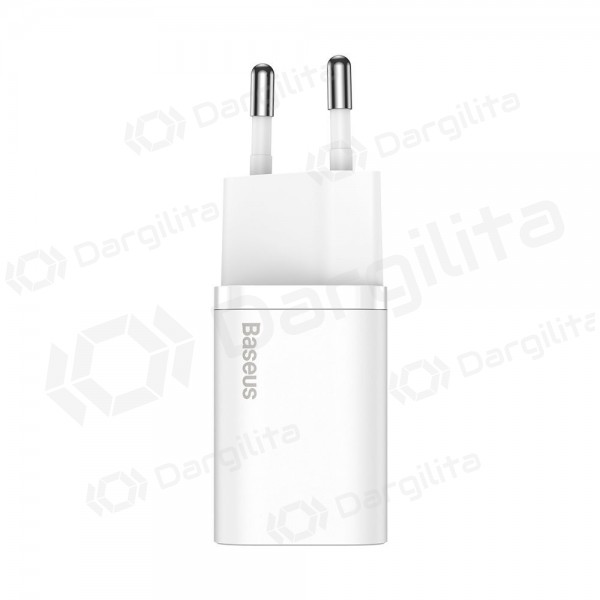 Telefono įkroviklis Baseus Super Si 30 W USB-C baltas