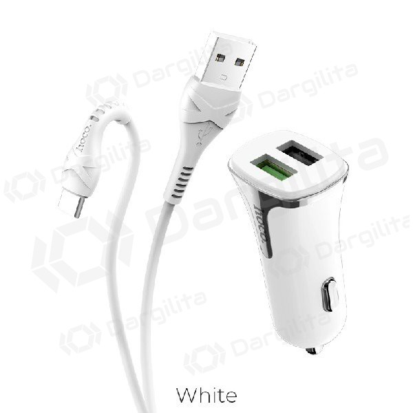 Automobilinis įkroviklis HOCO Z31 USB + 