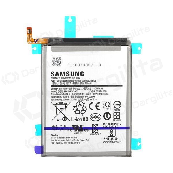 Samsung Galaxy M51 baterija, akumuliatorius (originalus) Samsung Galaxy M51 baterija, akumuliatorius (originalus)