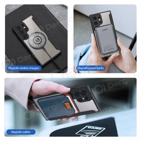 Samsung Galaxy S25+ dėklas "Dux Ducis Skin X Pro" (juodas)