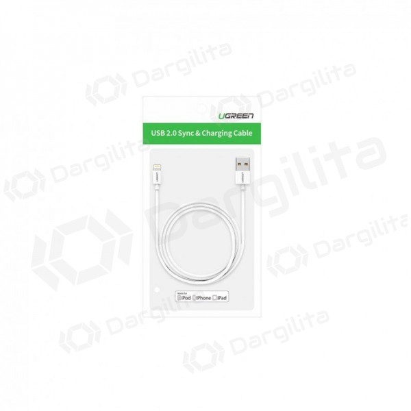 Lightning laidas Ugreen US155 USB-A į Lightning 2 m juodas