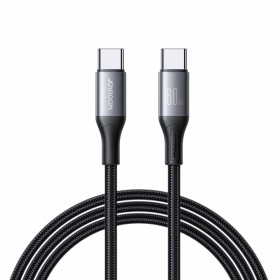 USB-C laidas Joyroom S-A28 USB-C į USB-C 2 m 60 W juodas
