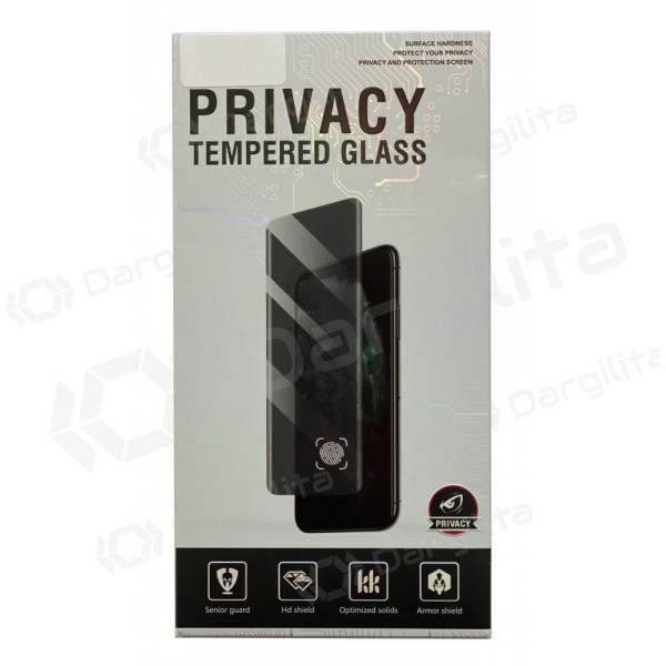 Samsung Galaxy S23 Plus apsauginis stiklas "Full Privacy" Samsung Galaxy S23 Plus apsauginis stiklas "Full Privacy"