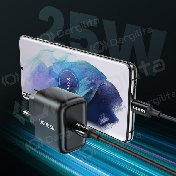 Telefono įkroviklis Ugreen CD250 25 W USB-C juodas