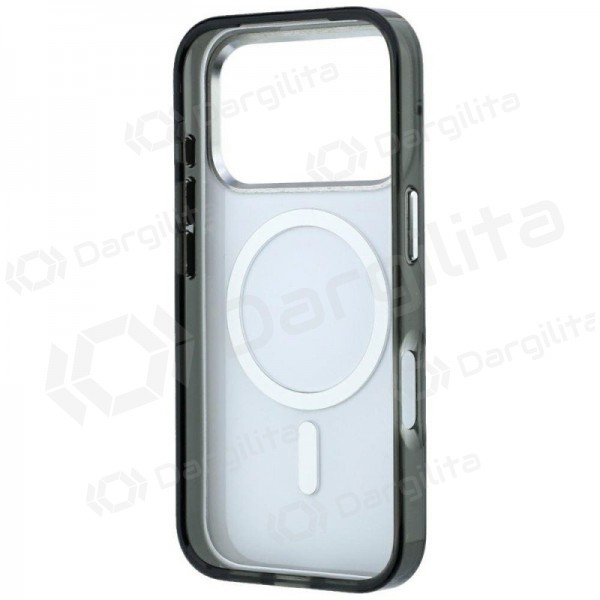 Apple iPhone 18 Pro dėklas "Karl Lagerfeld PU Semi Wrap Smooth Sketch Bodies MagSafe" (juodas)