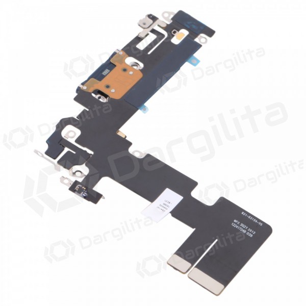 Apple iPhone 13 įkrovimo lizdo ir mikrofono jungtis (juoda)