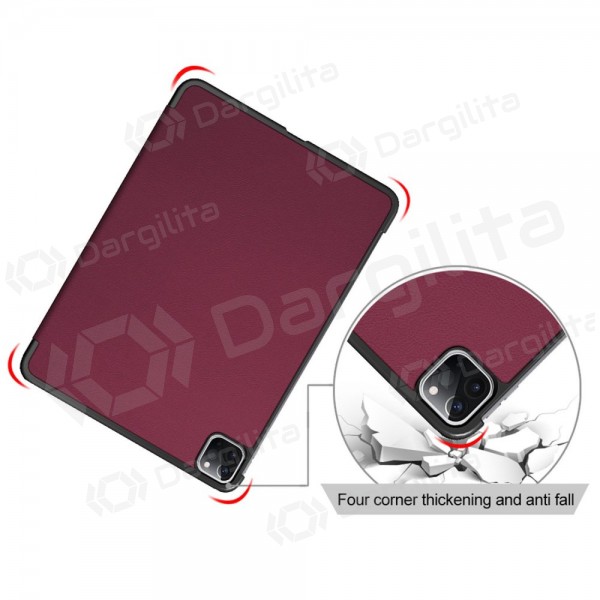 Lenovo Tab 10.1 dėklas "Smart Leather" bordo