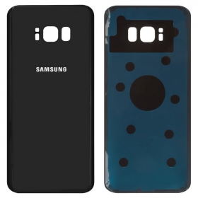 Samsung G955F Galaxy S8 Plus galinis baterijos dangtelis (juodas)