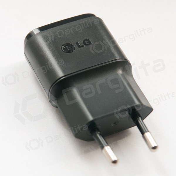 LG MCS-01ER USB 1.2A įkroviklis (juodas) (originalus)