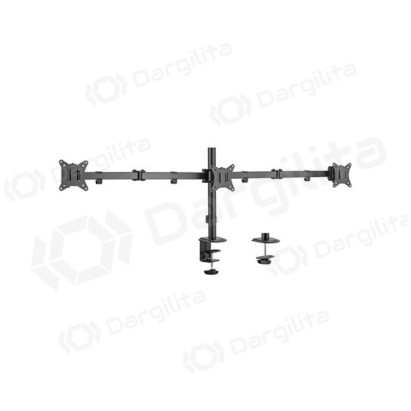 Trijų 17”-27” monitorių laikiklis