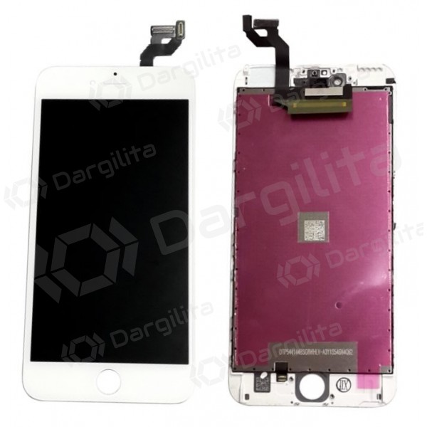 Apple iPhone 6S LCD ekranas su liečiamu stikliuku (baltas) (aukšta kokybė)