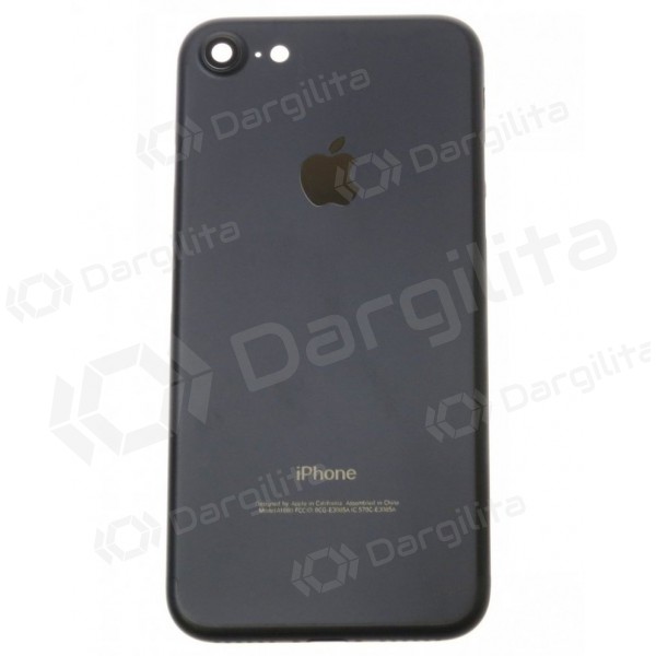 Apple iPhone 7 Plus galinis baterijos dangtelis (juodas) (naudotas grade C, originalus)