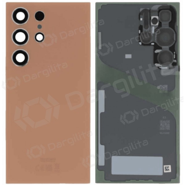 Samsung Galaxy S24 Ultra galinis dangtelis (oranžinis) (originalus)
