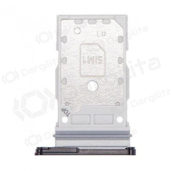 Samsung S901 / S906 Galaxy S22 / S22 Plus SIM kortelės laikiklis (juodas)