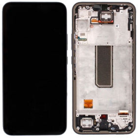 Samsung Galaxy A34 ekranas (Graphite) (su rėmeliu) (Premium)