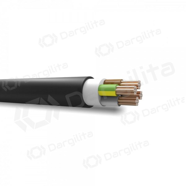 N2XH-J 5x4 kabelis ELPAR (monolitinis, be halogenų, XLPE, B2ca, 1m.)