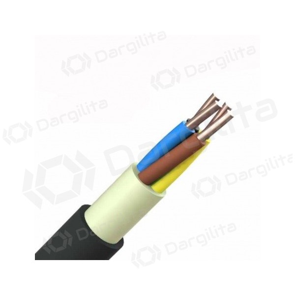 N2XH-J 5x6 kabelis 1kV Elpar (behalogeninis, XLPE izol., monolitinis, B2ca, 500m)