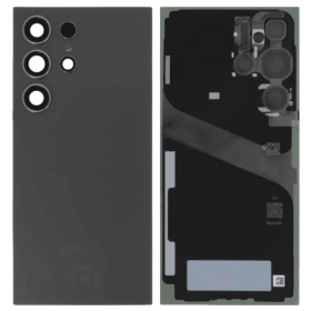 Samsung Galaxy S24 Ultra galinis dangtelis (juodas) (originalus)