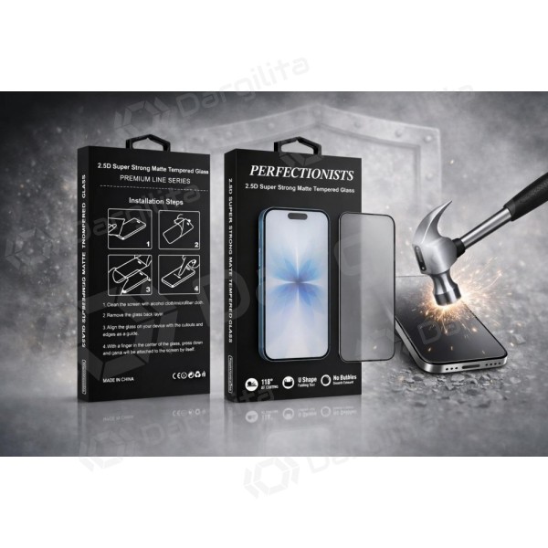 Apple iPhone 13 Pro Max apsauginis stiklas "Perfectionists 2.5D Super Strong Matte"