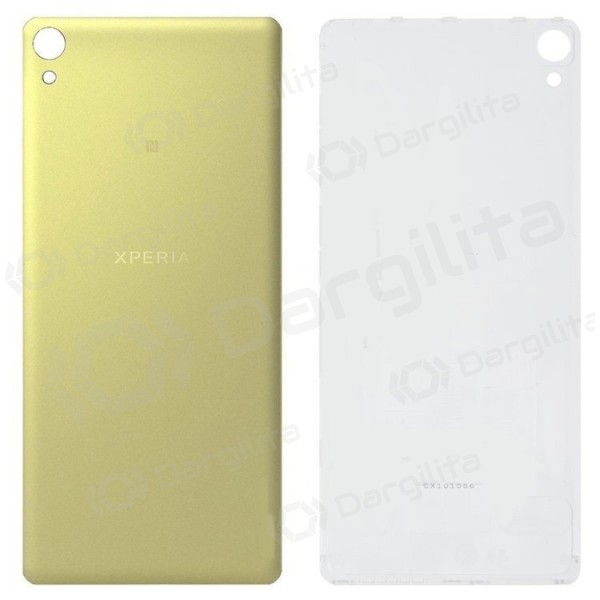Sony Xperia XA F3111 / XA F3113 / XA F3115 / XA F3112 / XA F3116 galinis baterijos dangtelis auksinis (lime gold) (naudotas grade A, originalus)