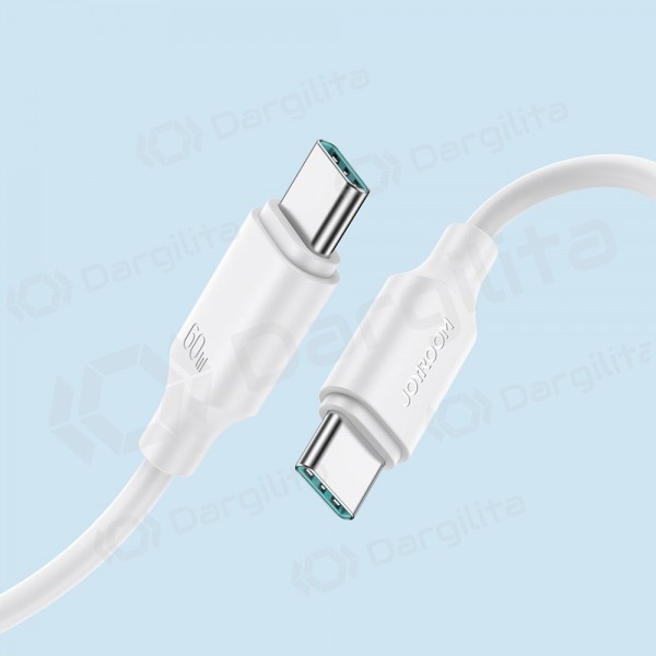 USB-C laidas Joyroom S-CC060A9 USB-C į USB-C 1 m 60 W baltas