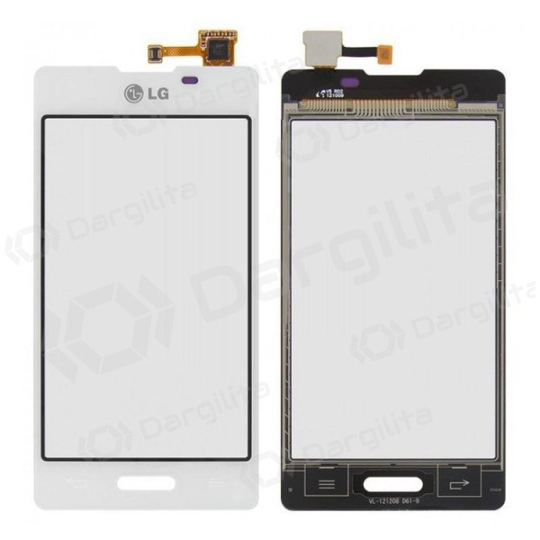 LG E460 (L5-2) lietimui jautrus stikliukas (baltas)