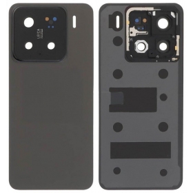 Xiaomi 15 galinis dangtelis (juodas) (Premium)