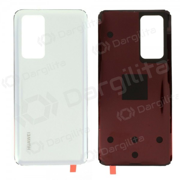 Huawei P40 galinis baterijos dangtelis baltas (Ice White)