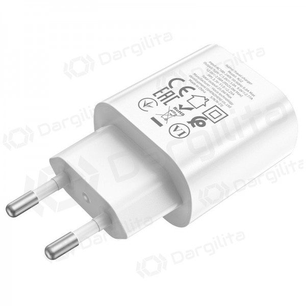 Telefono įkroviklis Hoco N22 25 W USB-C baltas
