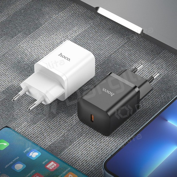 Telefono įkroviklis Hoco N27 20 W USB-C PD QC juodas