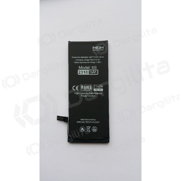 Apple iPhone 6S baterija / akumuliatorius (padidintos talpos) (2200mAh)