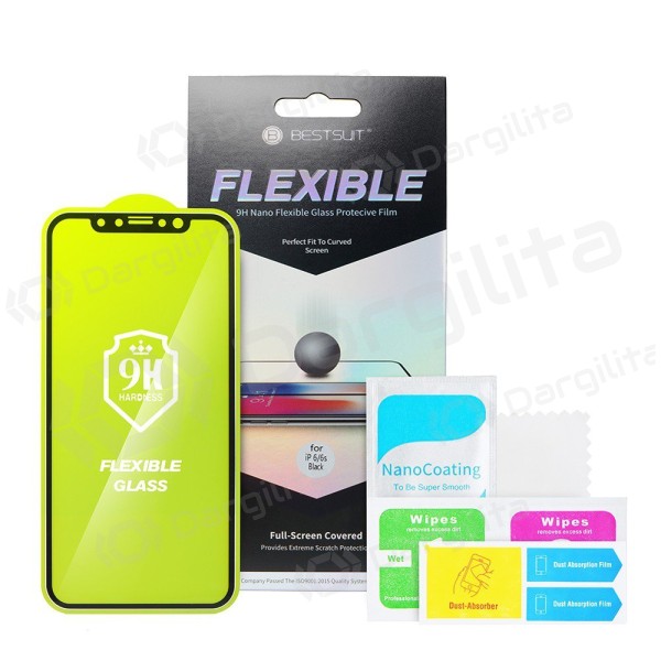Samsung Galaxy A35 apsauginis stiklas "Bestsuit Flexible Hybrid Glass 5D"