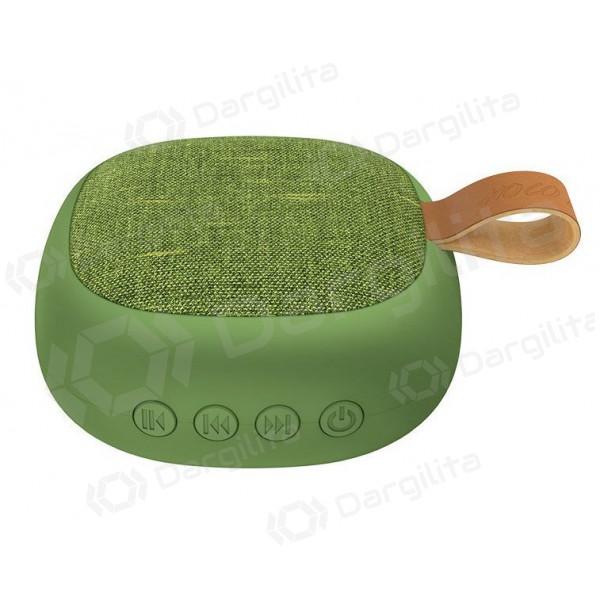 Bluetooth nešiojamas viršutinis garsiakalbis Hoco BS31 (žalias) Bluetooth nešiojamas viršutinis garsiakalbis Hoco BS31 (žalias)