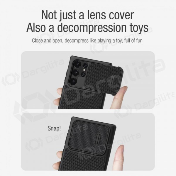 Xiaomi Redmi Note 12 5G / Poco X5 dėklas „Nillkin Textured Case“ (juodas)