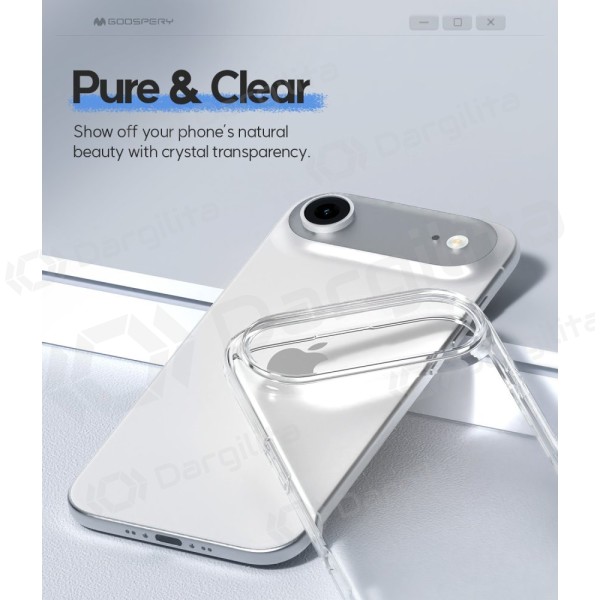 Samsung Galaxy A56 dėklas "Mercury Jelly Clear" (skaidrus)