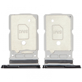 Samsung Galaxy S25 Ultra Dual SIM kortelės laikiklis (juodas) (originalus)