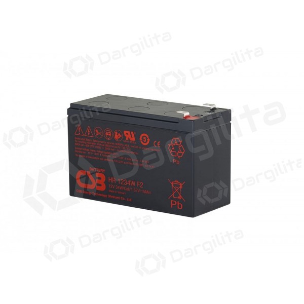 Akumuliatorius CSB (9Ah, 12V)