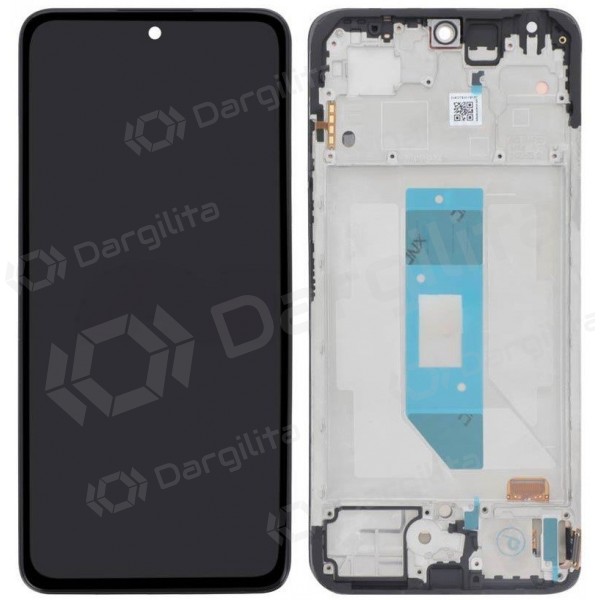 Xiaomi Redmi Note 14 4G (Global version) ekranas (juodas) (su rėmeliu) (OLED)