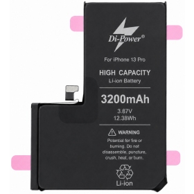Apple iPhone 13 Pro baterija, akumuliatorius Di-Power 3200 mAh (padidintos talpos)