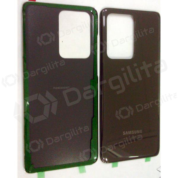 Samsung G985 / G986 Galaxy S20 Plus galinis baterijos dangtelis pilkas (Cosmic Grey)