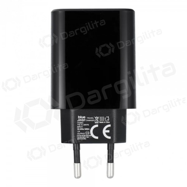 Telefono įkroviklis Blue Star 35 W USB-C juodas