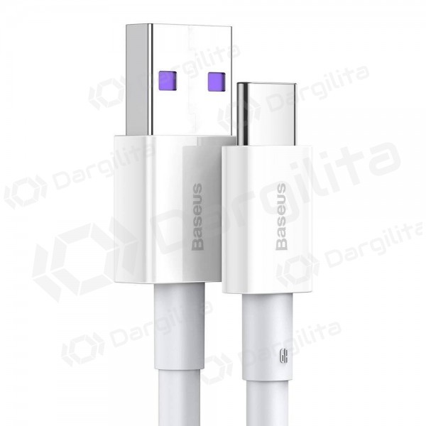 USB-C laidas Baseus Superior USB-A į USB-C 2 m baltas