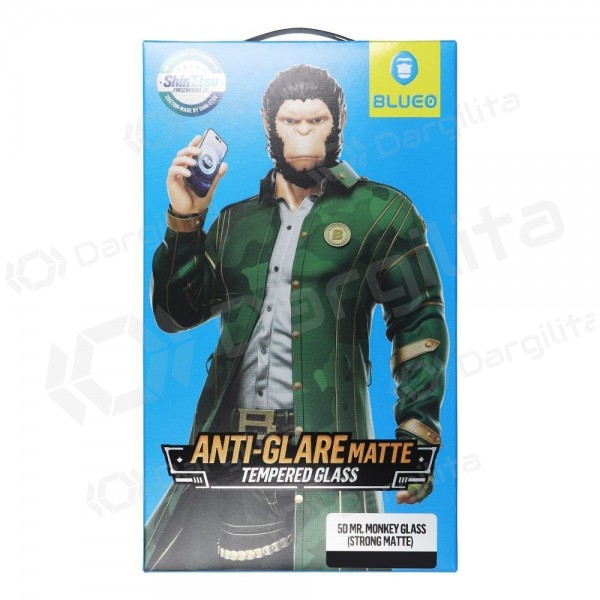Apple iPhone 13 apsauginis stiklas "5D Mr. Monkey Glass (Strong Matte)